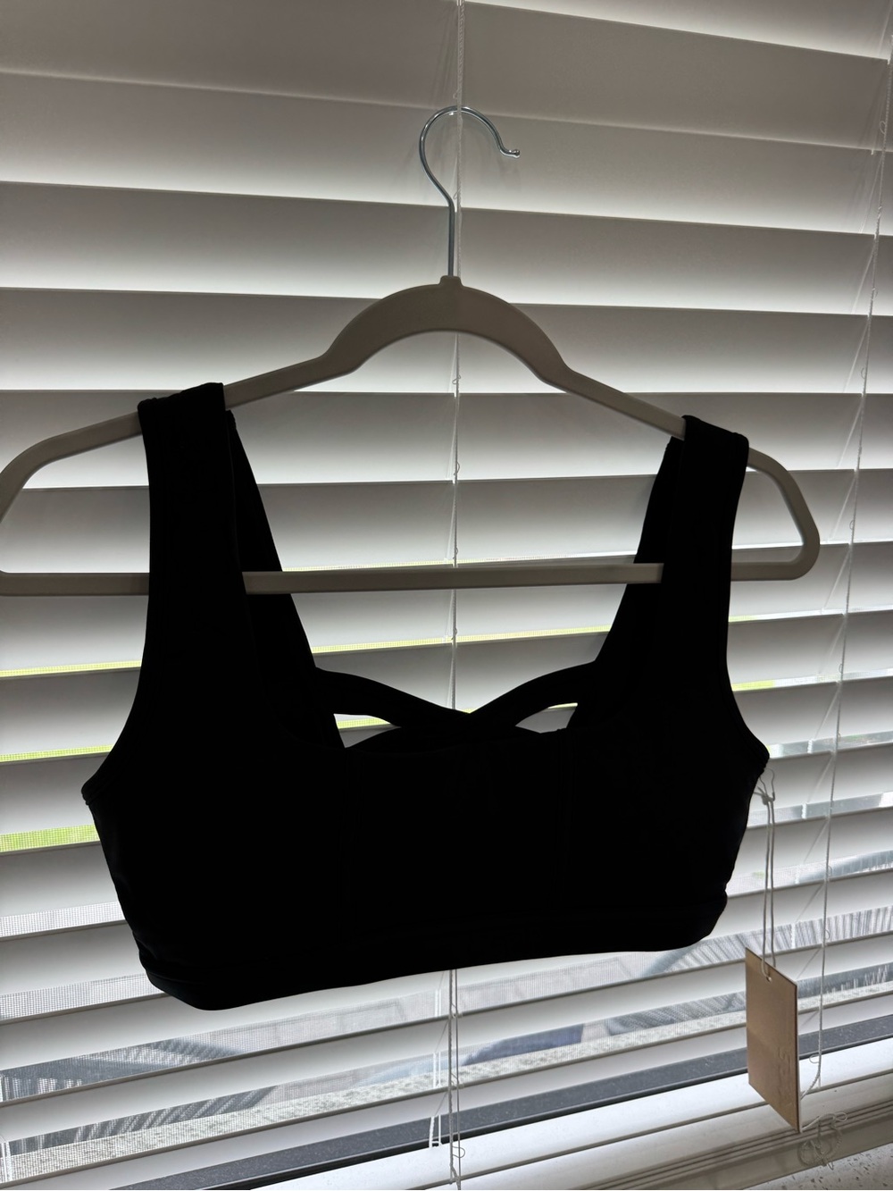 Magic Black Crisscross Back Sports Bralette